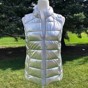FILA Puffer Vest Silver Vest